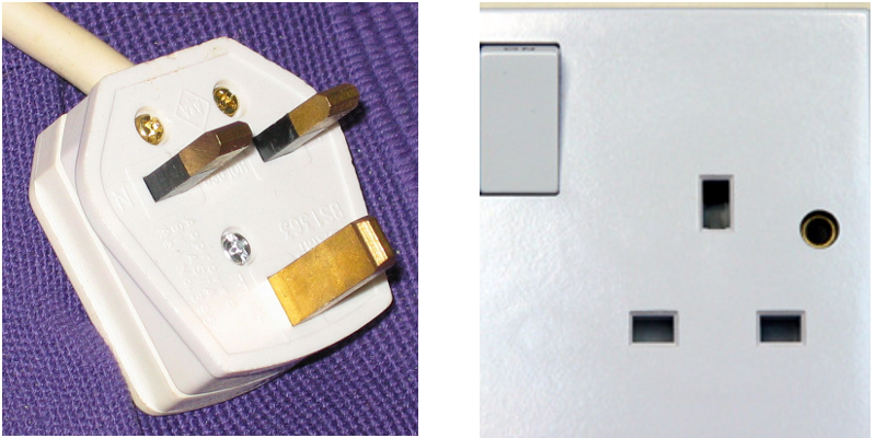 G type plug and socket